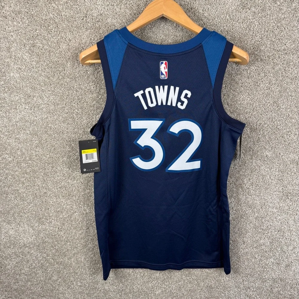Nike Minnesota Timberwolves Karl-Anthony‎ Towns 32 Jersey Mens Small 864491-420